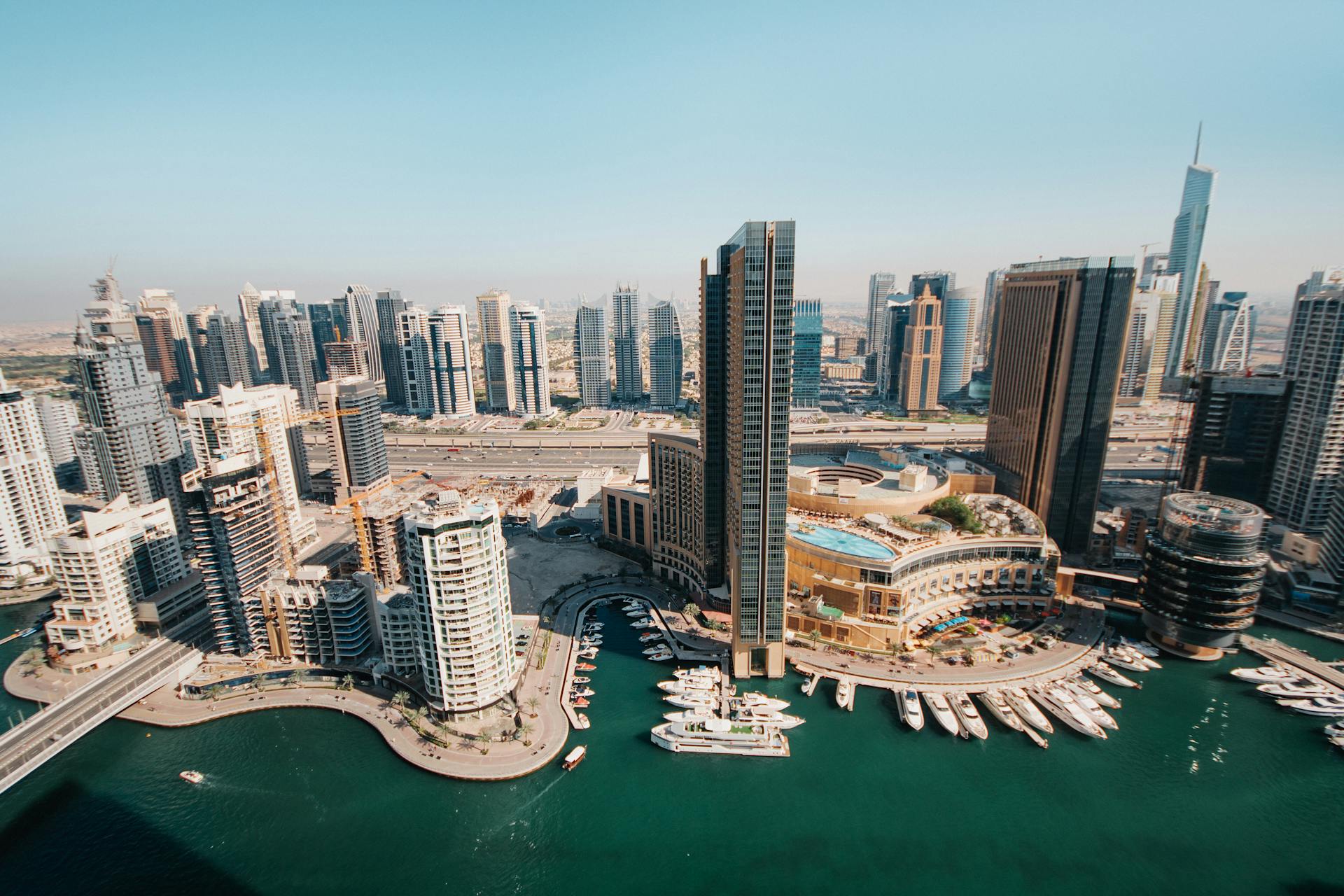 Dubai-Marina-Arial-View