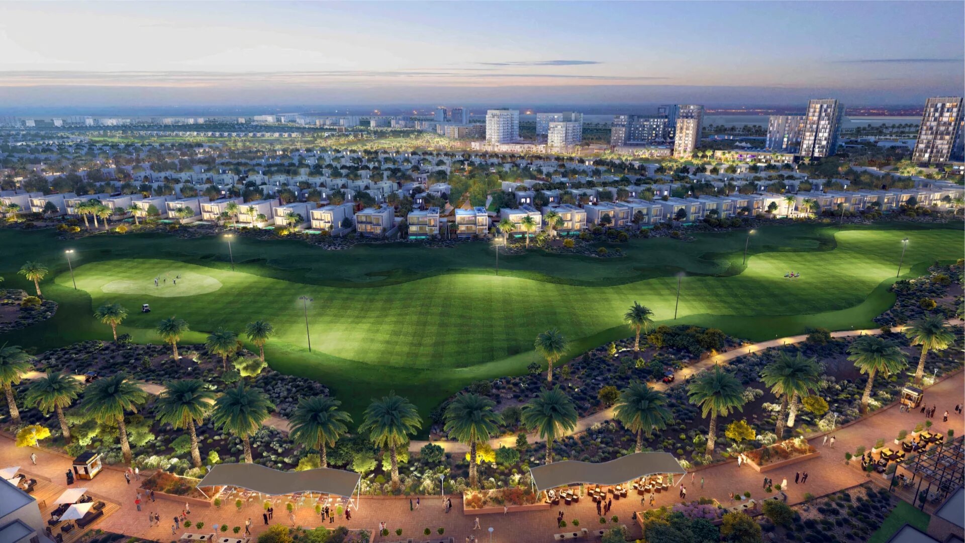 DAMAC Hill Arial View (alt text)